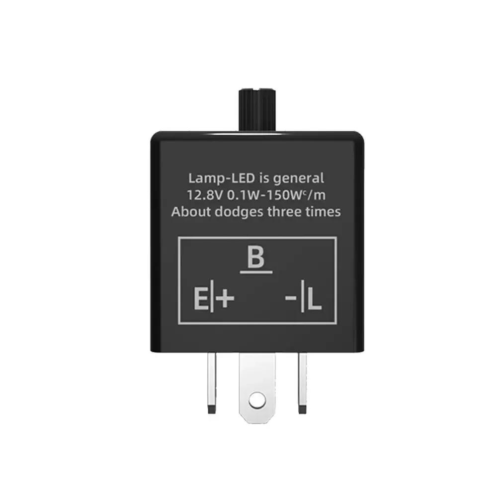 Electronic LED Adjustable Flasher Relay For Turn Signal Light Blinker CF14 JL-02 to CF 14K motorcycle LED Flasher Relay