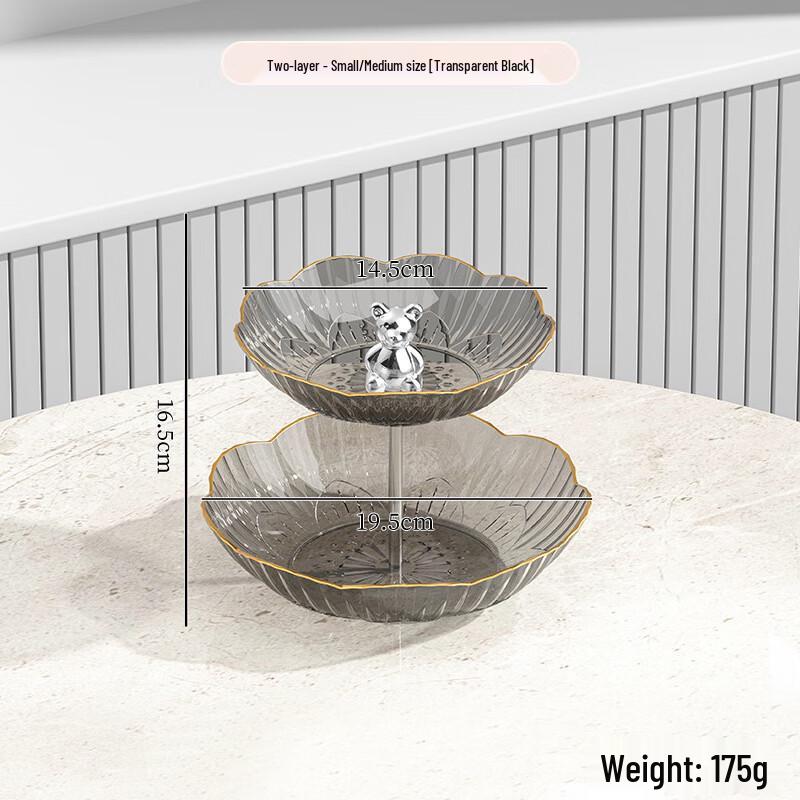 Многоярусная тарелка для фруктов и закусок ZISIZ