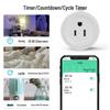 US Graffiti WiFi Smart Socket Timer, Alexa Compatible, App-Controlled for a Cozy Life