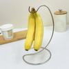 Banana Hanger, Stainless Steel with Hook Fruit Stand, Keep Bananas Free Longer, Space-Saving Rack for Kitchen Countertop