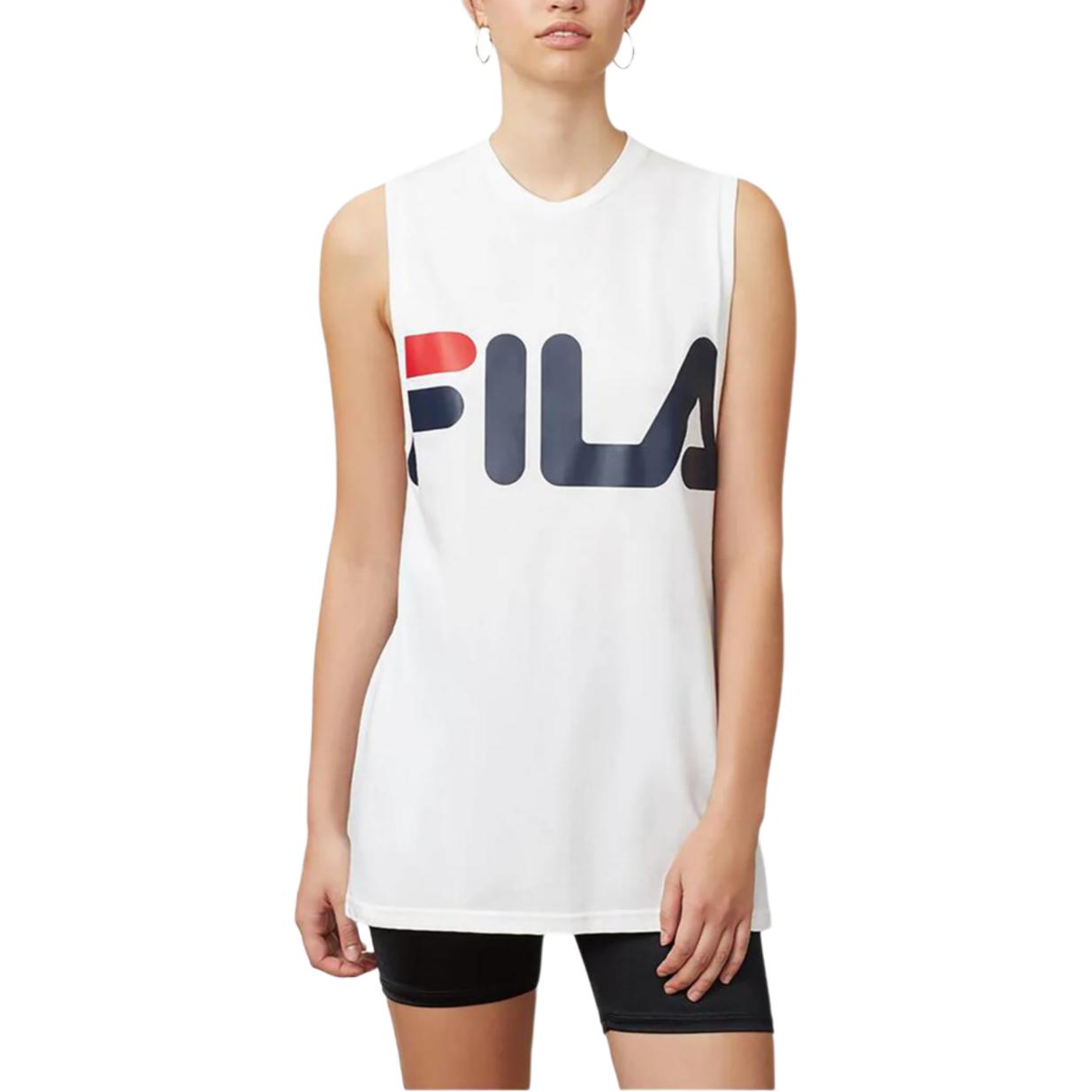 

New FILA T Shirts Unisex White SSVIW002-100 M