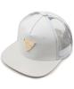 Heiteo Leather & Pvc Snapback White