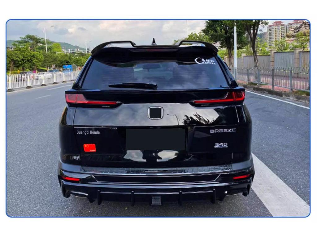Fits 2017-2022 Honda CR-V/Break: rear spoiler, gull wing, front splitter, body kit, front lip modification.
