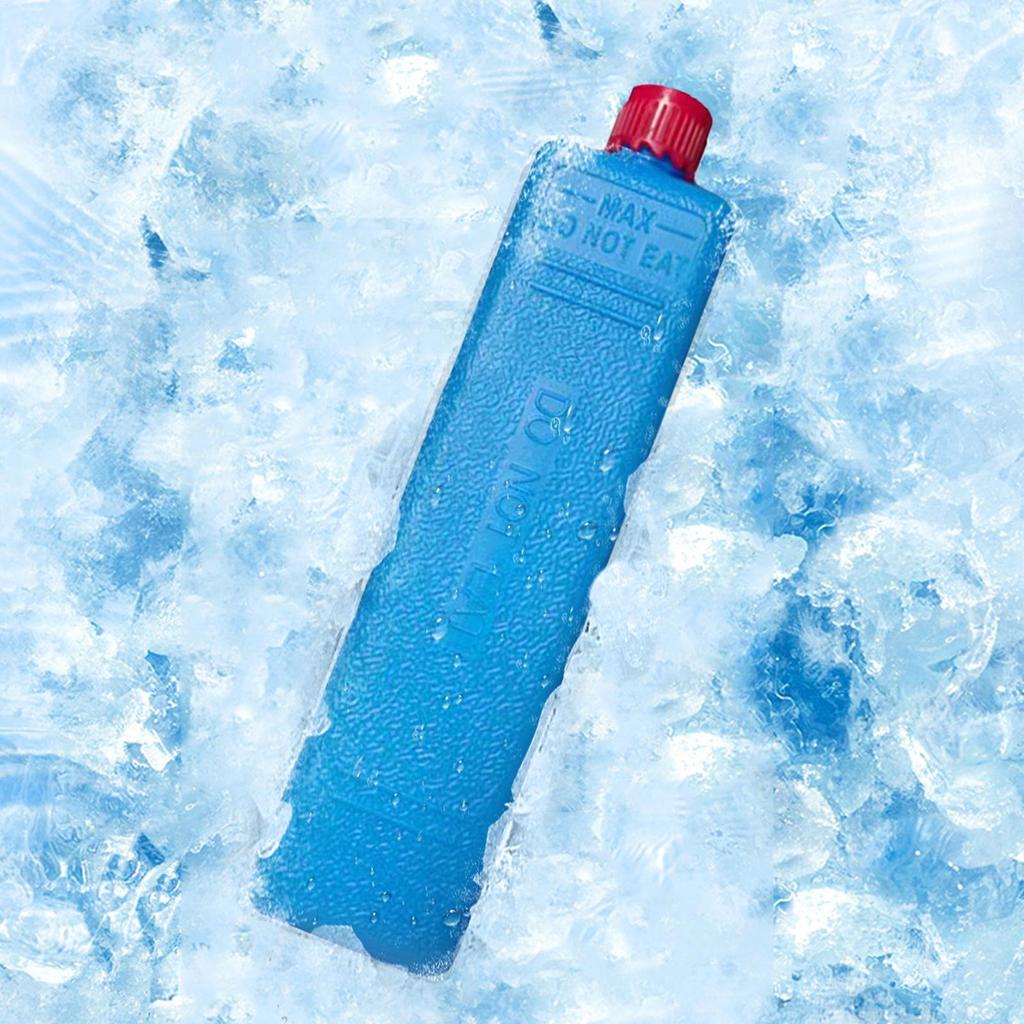 Ice Packs Reusable Gel Freezer Ice Blocks For Air Conditioner Fan Cooler Pack Water Injection Picnic Travel OutdoorFood Storage