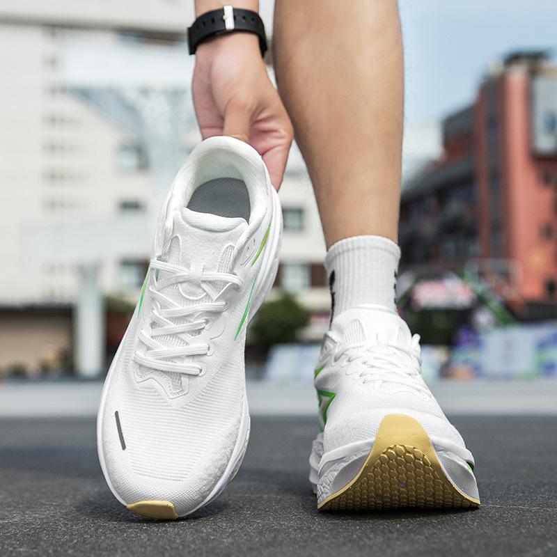 Mandarinenten Laufschuhe Carbonplatte Laufschuhe Wettkampf rutschfest stoßdämpfend Sport Herrenschuhe mittelgroße und große Kinder professionell