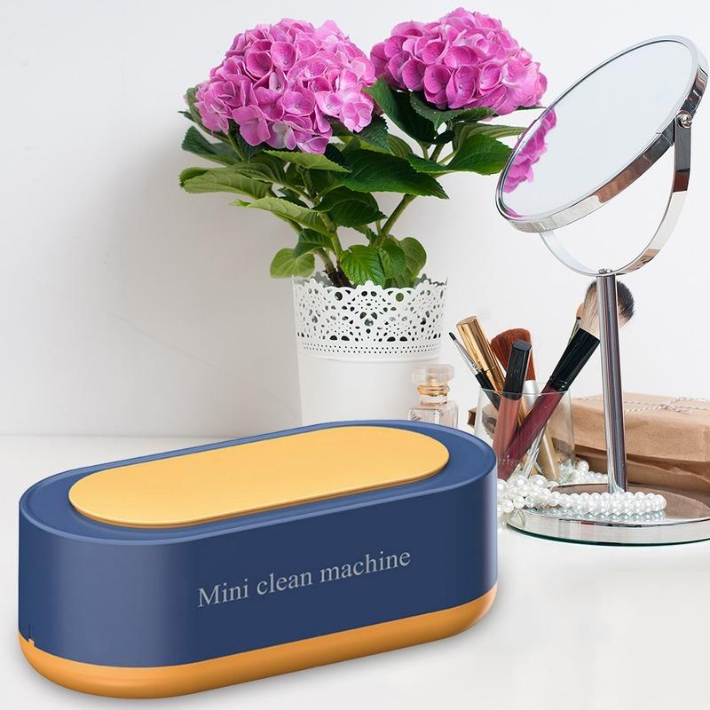 Ultrasonic Glasses Cleaner Ring Watch Jewelry Cleaning High Frequency Vibration Wash Cleaner Washing Tool