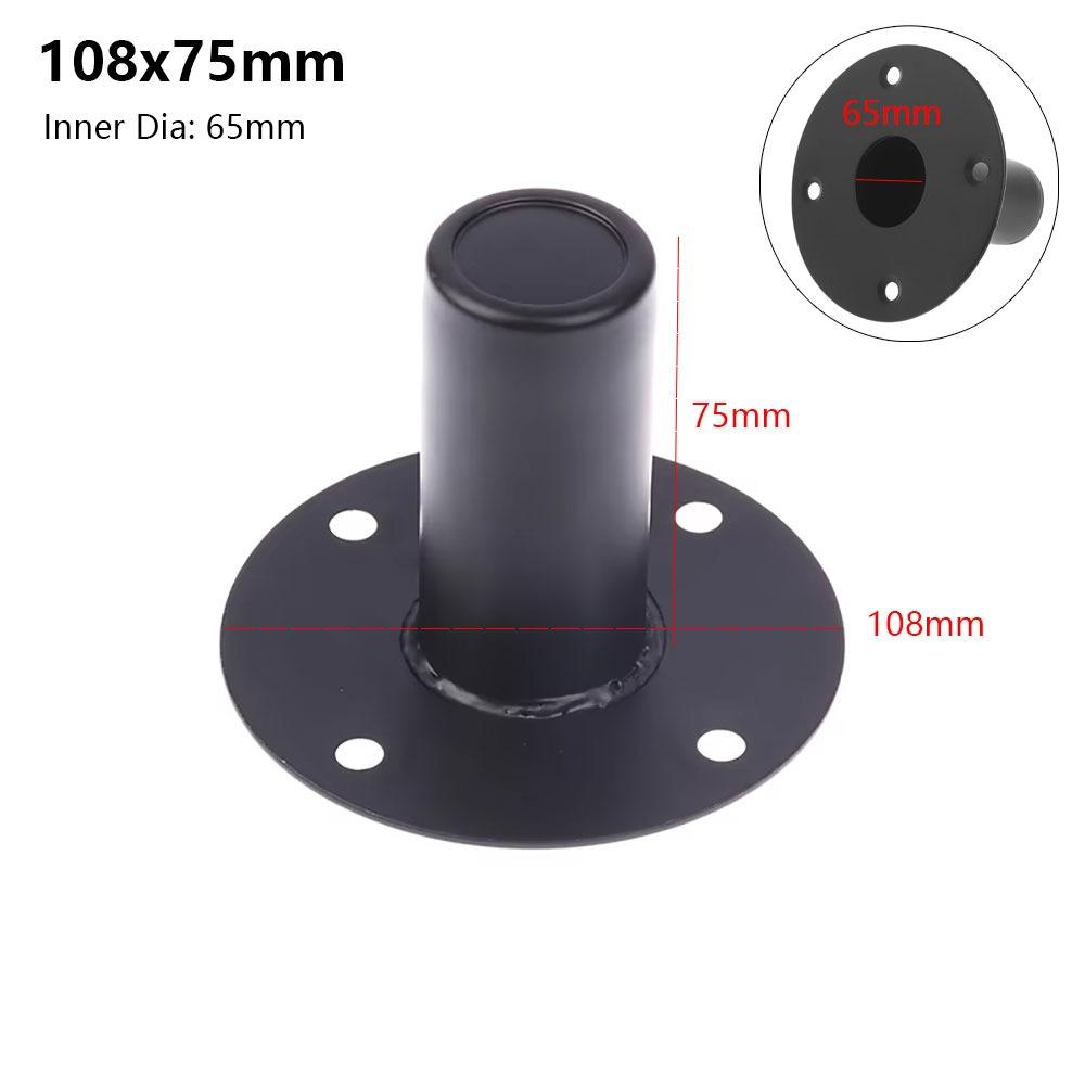 1Pcs Iron Lower Sound Speaker Base Holder Mounting Base Tray  for Stage DJ Studio Audio Equipment
