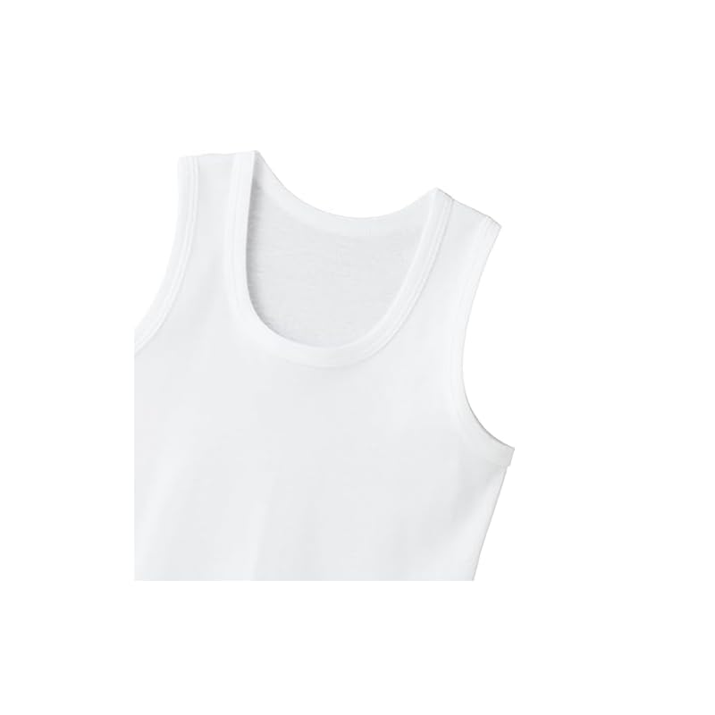 [Gunze] Boys' Tank Top Running Set - Kids' Underwear, All Seasons, 100% Cotton, Suitable for Indoor Drying, Antibacterial, Odor-Resistant, Kids