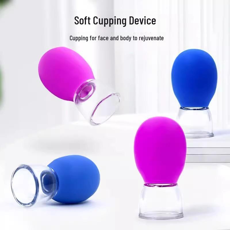 Silicone Facial Cupping Device: Lifting & Firming Full Face Beauty Tool