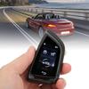 Aramox Smart Remote Car Key LCD Screen 5.0 Anti Key Loss Keyless Entry Auto Lock Remote Control Key Fob for One Click Start Car (Black)