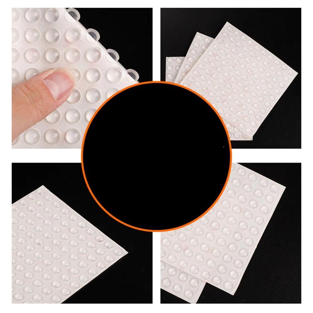 100pcs Anti Slip Bumpers Cabinet Bumpers Rubber Damper Buffer  Furniture Hardware