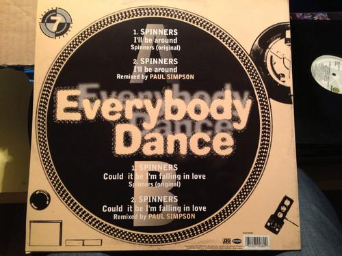 12inch Record SPINNERS - I'll Be Around / Could It Be I'm Fa 8122745380 Atlantic 1998 Spain Soul/Funk Used