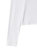 BUCKAROO Women'S Slim Fit Half-Open Long Sleeve T-Shirt White
