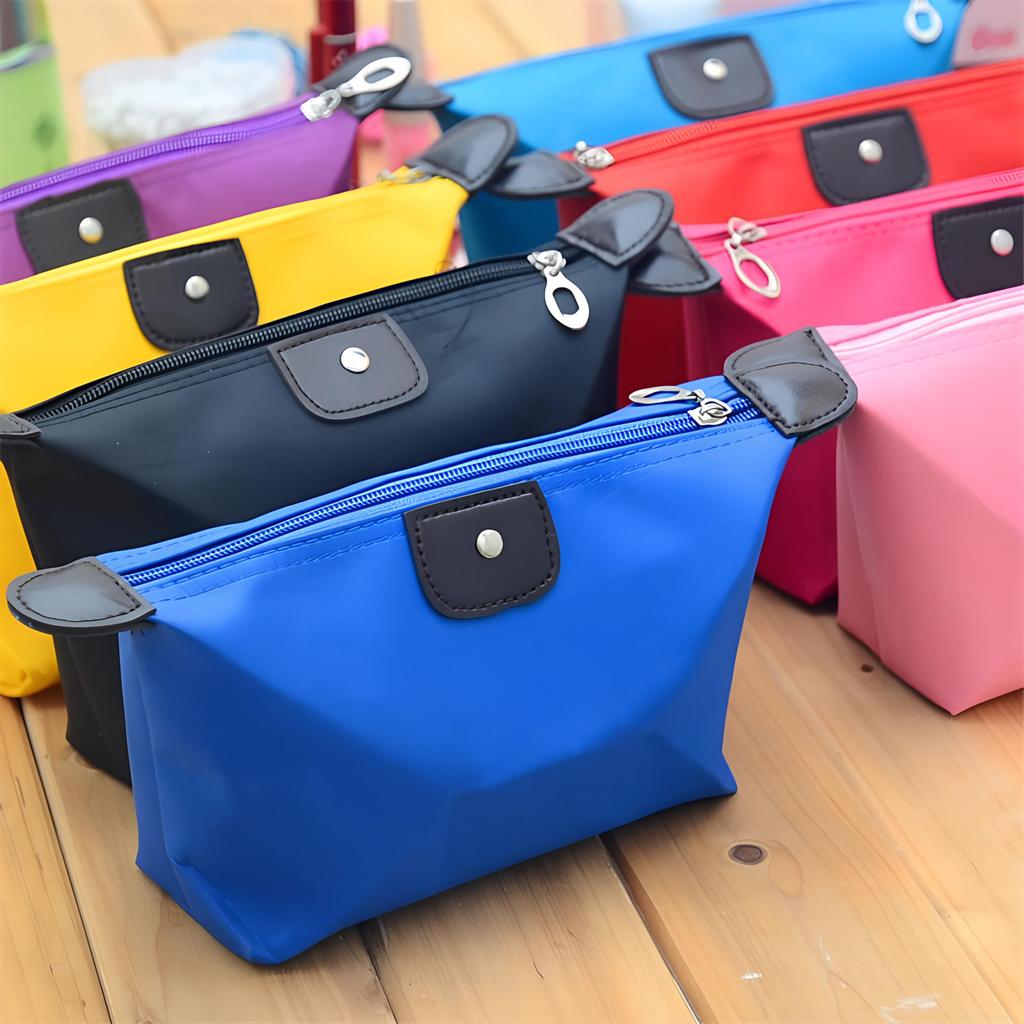1PC Women Travel Toiletry Make Up Bag Waterproof Cosmetic Pouch Bag Clutch Zipper Makeup Bag Organizer