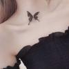 Butterfly Choker Necklace Boho Invisible Chain Butterfly Fairy Choker Transparent Fishing Line Necklace for Women Ladies