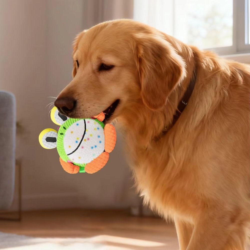 Animal Shaped Electric Rolling Toy Durable Chew Interactive Teasing Ball  Fetch Play