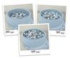 Minky dry pool H-30 cm with 300 balls - misty blue