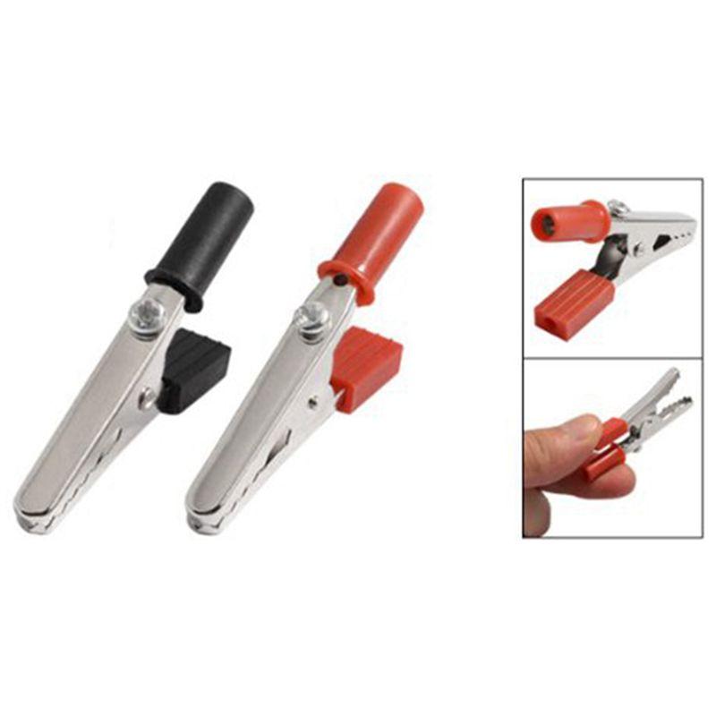 ABUL-40X 5A Handle Electrical Crocodile Alligator Clips