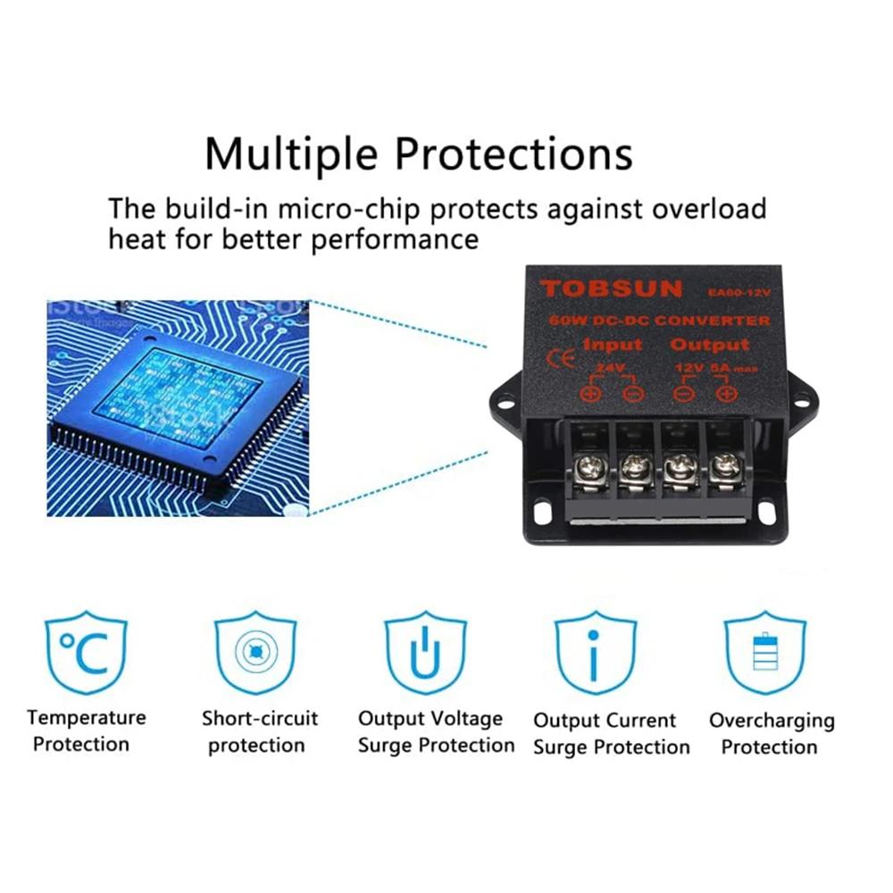 12V/24V na 5V 5A 15AMP 3A 10A 24V na 5V 12V na 5V 15A Redukční měnič DC DC Regulátor napětí pro auto