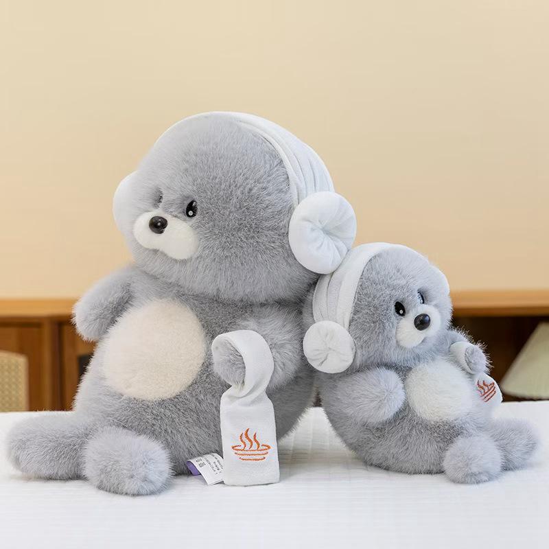 

Adorable Sea Lion Plush Toy: Marine Animal Pillow, Perfect Gift for Kids 25cm (250g)