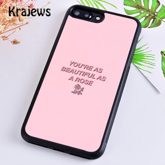 Pink Glitch Flower Aesthetic Phone Case Cover For iPhone 17 Air 16 15 14 plus 11 12 13 pro max coque Fundas