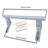 L8RE Refrigerator Door Handle 7430670 Push and Pulls Door Handle Plastic Fridge Handle