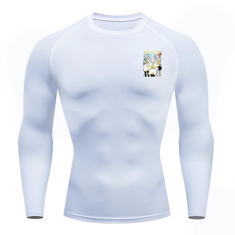 Fitness Sportswear Teenagers Tshirt Frieren Graphic Tops Tight Training Clothes Boys Compression Gym Running Basketball Clothes