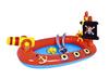 JILONG Pirate Spray Pool, 170 X 115 X 90cm (inflated Size), with Drain Plug, JL-688031 RD, Medium, Red