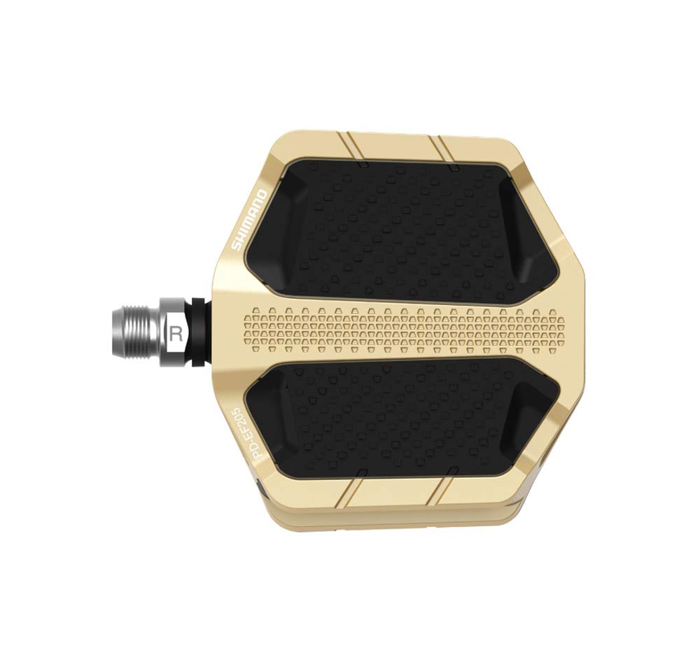 SHIMANO Pedal Solid Platform Specification Silver EPDEF205S (Flat) PD-EF205