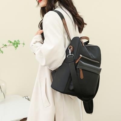 Modischer Diebstahlsicherer Freizeit-Damenrucksack wasserdichte Schultaschen für Teenager multifunktionale Schulter-Reisetasche