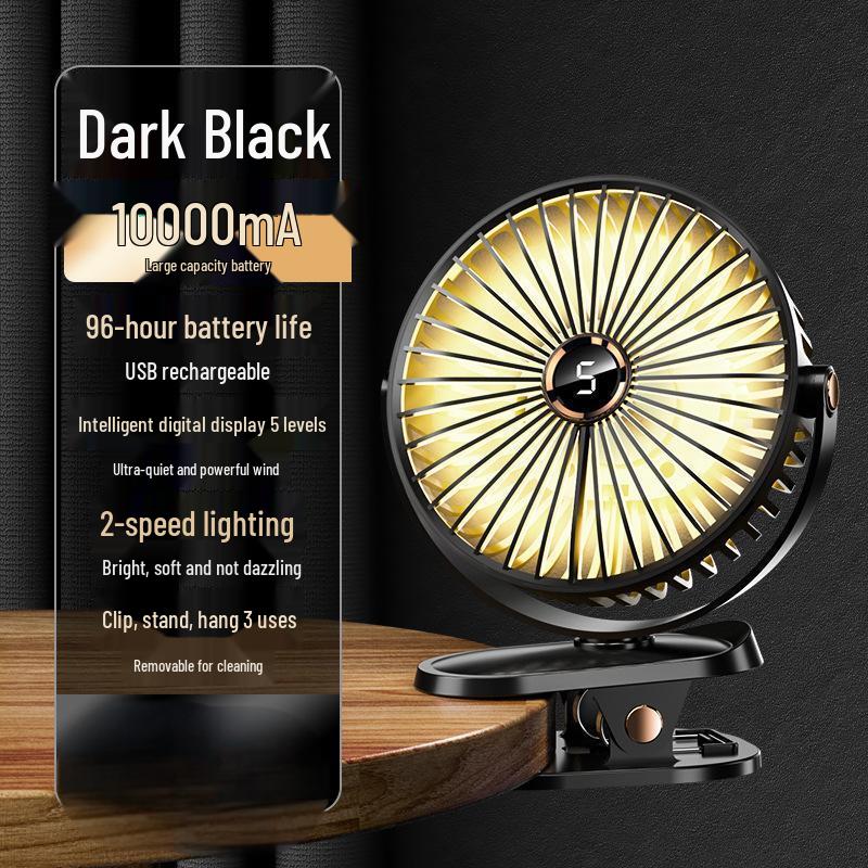 Yuanzu Small Rechargeable Dormitory Fan