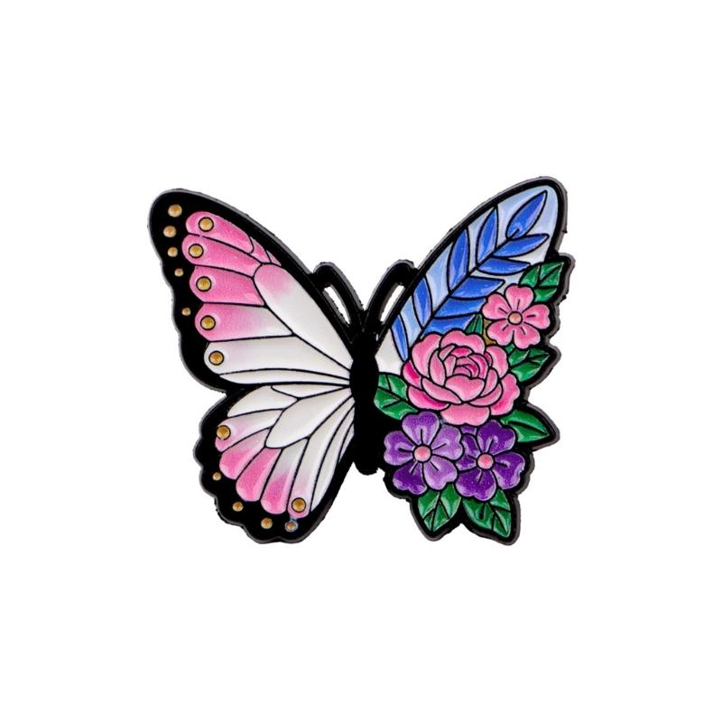 Perfect Present Flower Animal Brooch for Celebrations Like Birthdays Anniversaries Conveying Messages and Wishes
