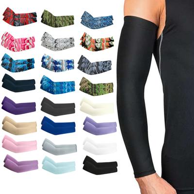 Unisex Cooling Arm Sleeves Covers Bicycle Running UV Sun Protection Outdoor Activity Men and Women Cool Arm Sleeves For Hide Tattoos