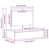 Makeup Table with Drawers White 83 x 40 x 70 cm Engineered Wood
