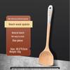 Beech Wood High-Temperature Resistant Spatula Set for Non-Stick Pans