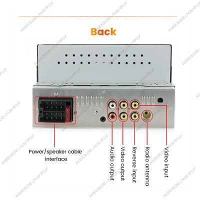 ND4 7'' Universal 1Din Head Unit Autoradio MP5 Player Multimedia GPS Stereo Unterstützung SWC USB TF FM Kamera ISO Stromversorgung Aux-Eingang BT