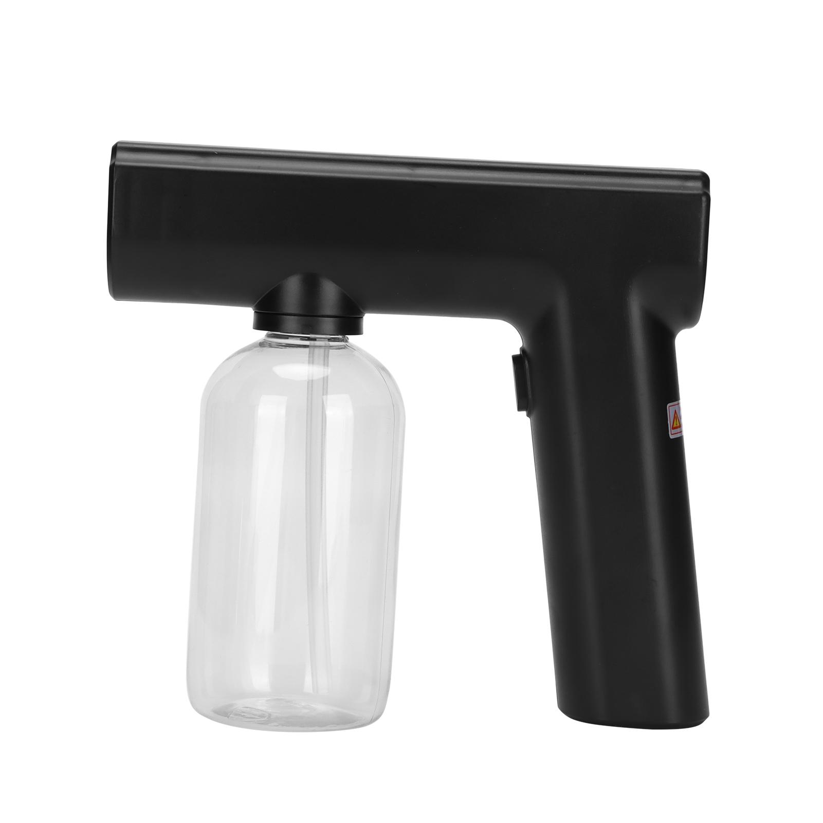 

Portable Nanometer Mist Sprayer Gun Multifunctional Electric Fogger Wireless Cleaning SprayerBlack чорний