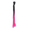 Helmet Braids Suction Cup Punk Motorcycle Helmet Pigtails Ponytail Gradient Color
