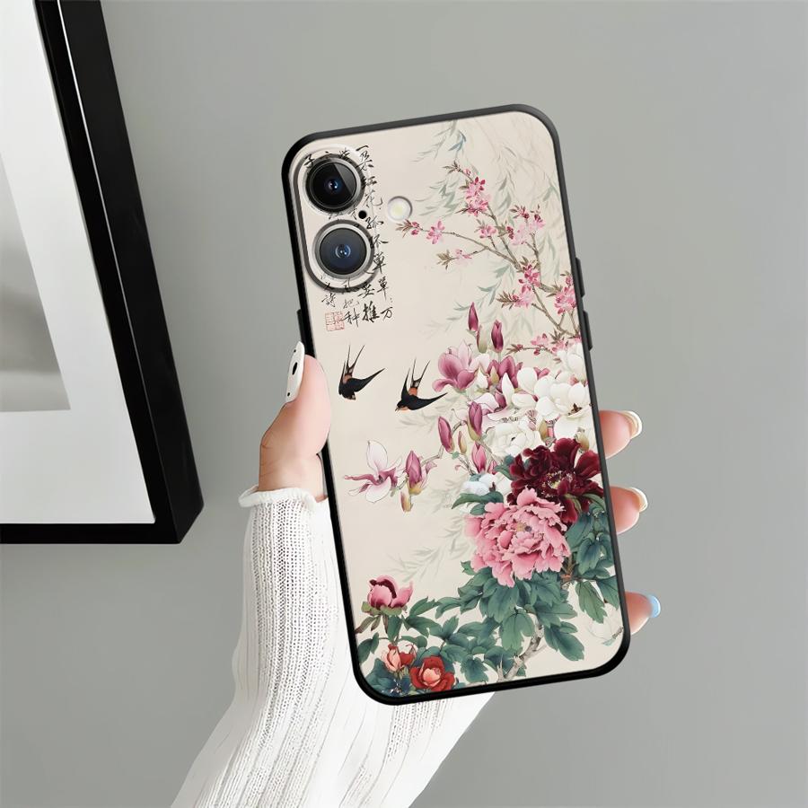 Custodia per Telefono Funda per Apple iPhone 17 Pro Max Air 15 Pro 7 8 11 12 16 13 14 XR XS MAX Farfalla Retro