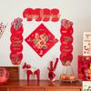 2026 Year of the Horse 3D New Year Couplets Decoration for Apartments and Small Spaces