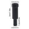 Motorcycle Mirror Screws, Adapter, Forward and Reverse Screw Conversion, 8 to 8 Positive 8,