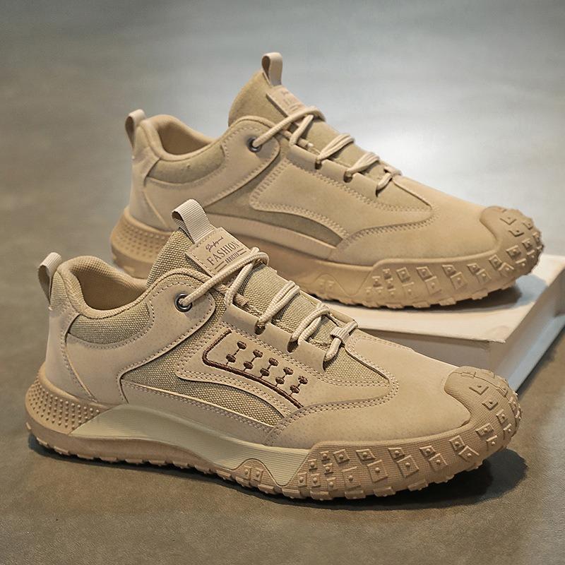 Men's Shoes Summer New Breathable Men's Non-slip and Wear-resistant Construction Site Work Sports and Leisure Hiking Shoes Men