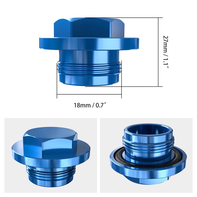NICECNC Motorcycle ATV UTV Oil Filler Cap Plug For Yamaha YZ65 YZ85 YZ250 YZ250F YZ450F YZ250X WR250F WR450F TZ125 YFZ450