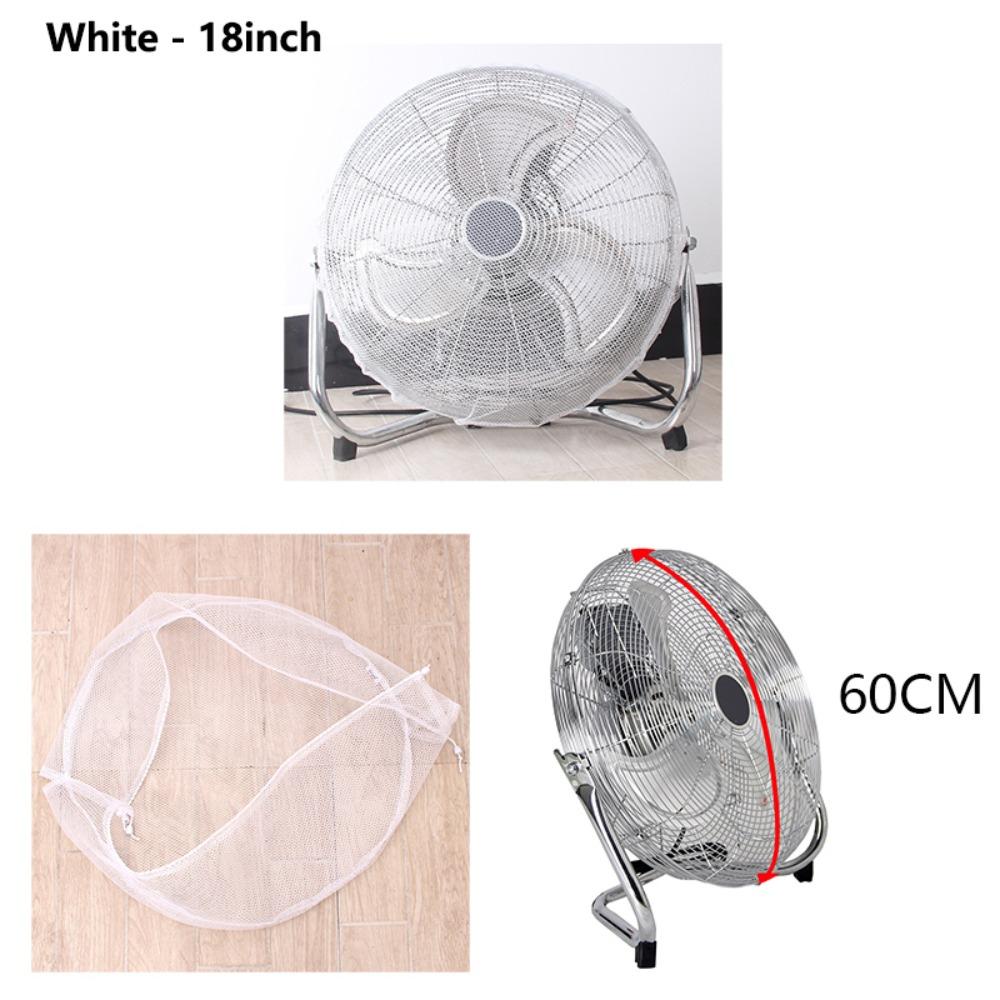Atmungsaktive Netz-Bodenventilator-Schutzhülle Waschbare Ventilatorabdeckung Haustiersicherer Ventilatorschutz Zuhause