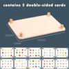 Baby Wooden  Memory Match Chess Montessori Game Kids Party Game Wooden Educational Toy Interaction Game Ability Toy for Children