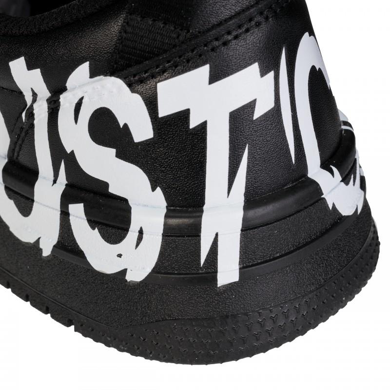 Just cavalli men's leather sneakers black azula - Size: 44