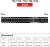 CyeeLife 90% tungsten darts, 14g, ZG05 Black