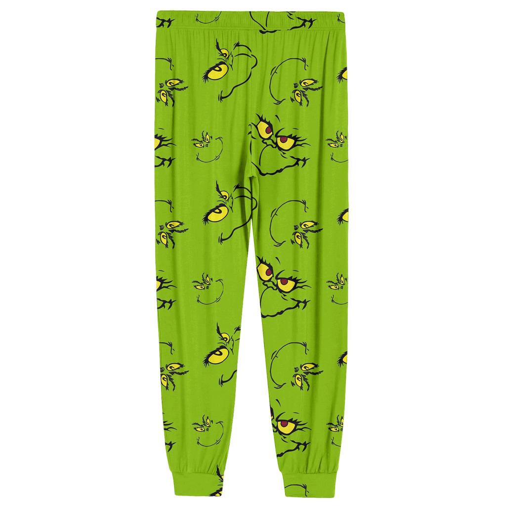 Men's Drawstring Pocket Cuffed Casual Pants Home Sleep Pants