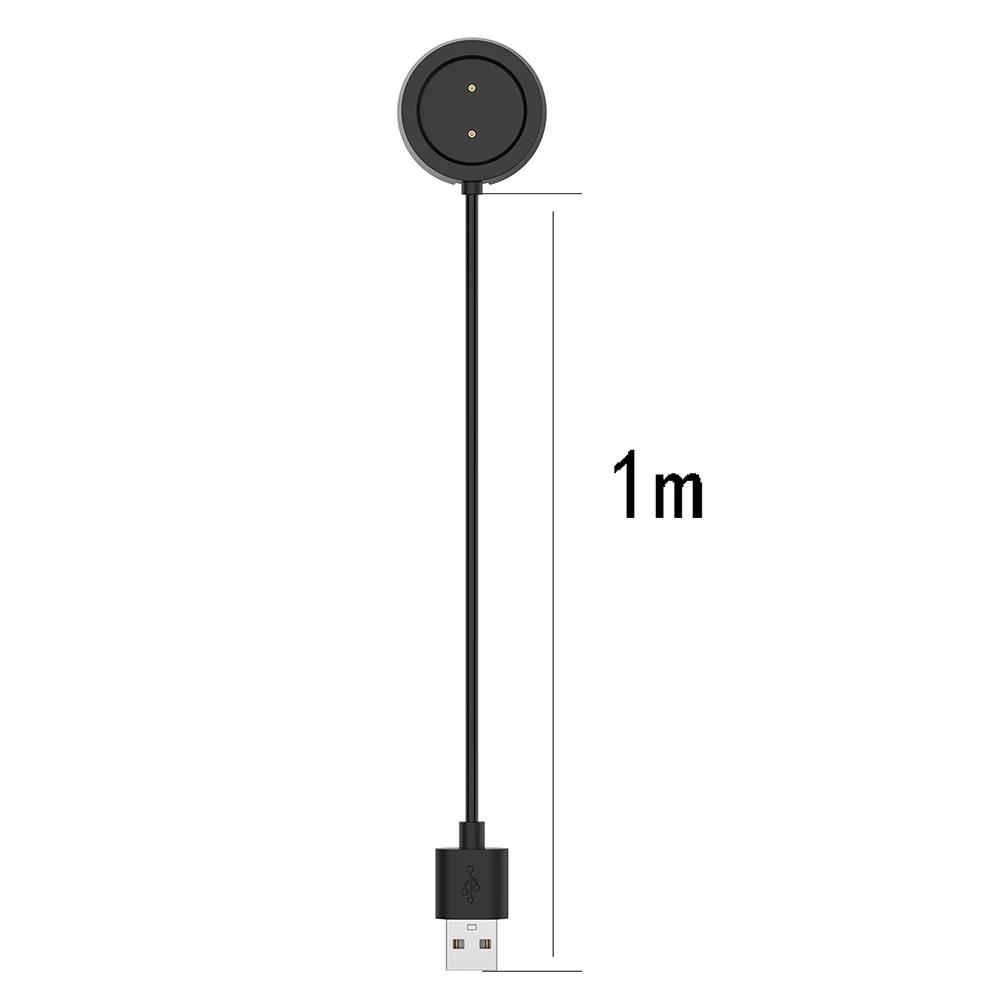 1M USB Charger Cradle Dock Base for Huami Amazfit T-rex GTR 42mm 47mm Smart Watch Fast Charging Power Cable