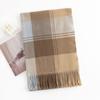 New British Style Imitation Cashmere Tassel Scarf for Girls High End Cold Proof and Warm Scarf